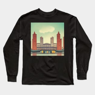 Brussels | Comics Style Long Sleeve T-Shirt